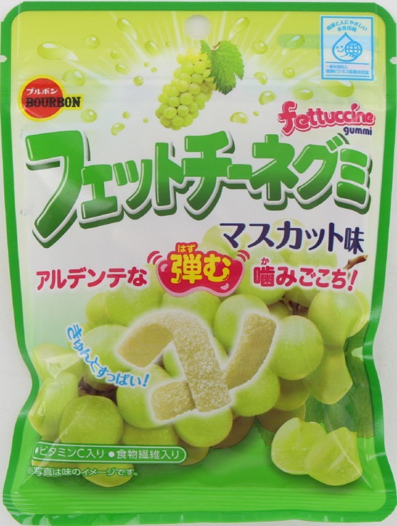 ブルボン　フェットチーネグミ　マスカット